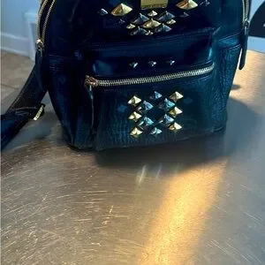 MCM | Bags | Mcm Studded Backpack Leather Like New No Call  display picture 1